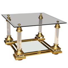 20th Century Design Glass Coffee Table