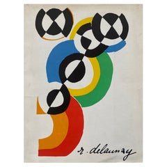 Robert Delaunay  Rarissimo portfolio 1a edizione Jacques Damase 1973