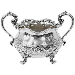 Antique Sterling Silver Sugar Bowl Paul Storr, 1833