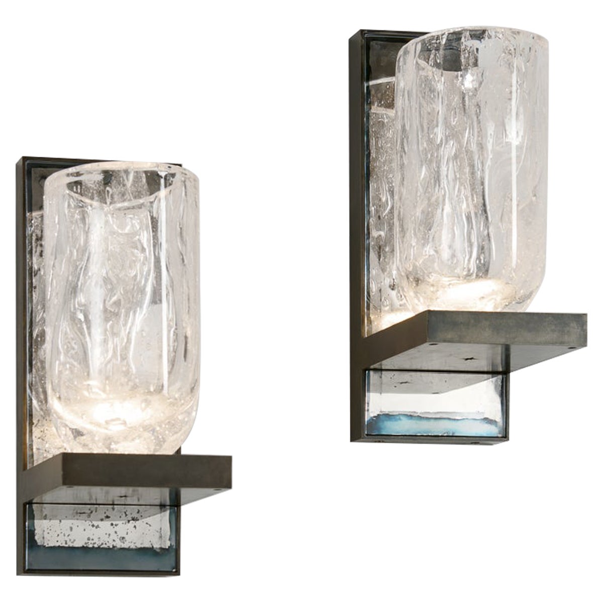 Kiko Lopez, Vesuve, Contemporary Wall Light in Crystal, France, 2024