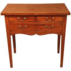 Small Georgian Mahogany Lowboy, circa 1770