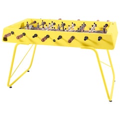 MESA DE FÚTBOL DE METAL AMARILLA PARA EXTERIOR/INTERIOR RS3 by RS Barcelona