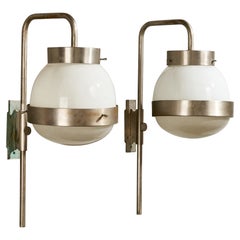 Sergio Mazza, Lights, acier, verre, Italie, années 1960