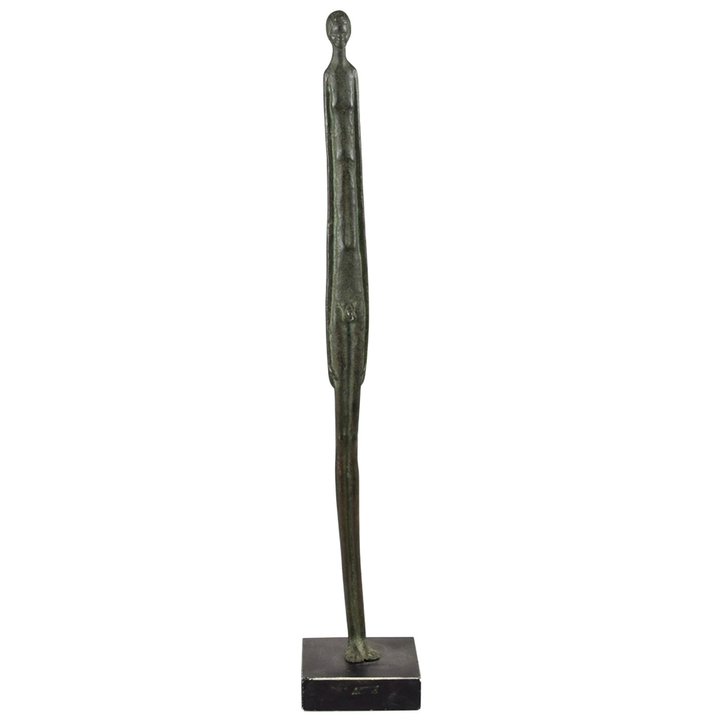 Bronze Male Statue, 1960s