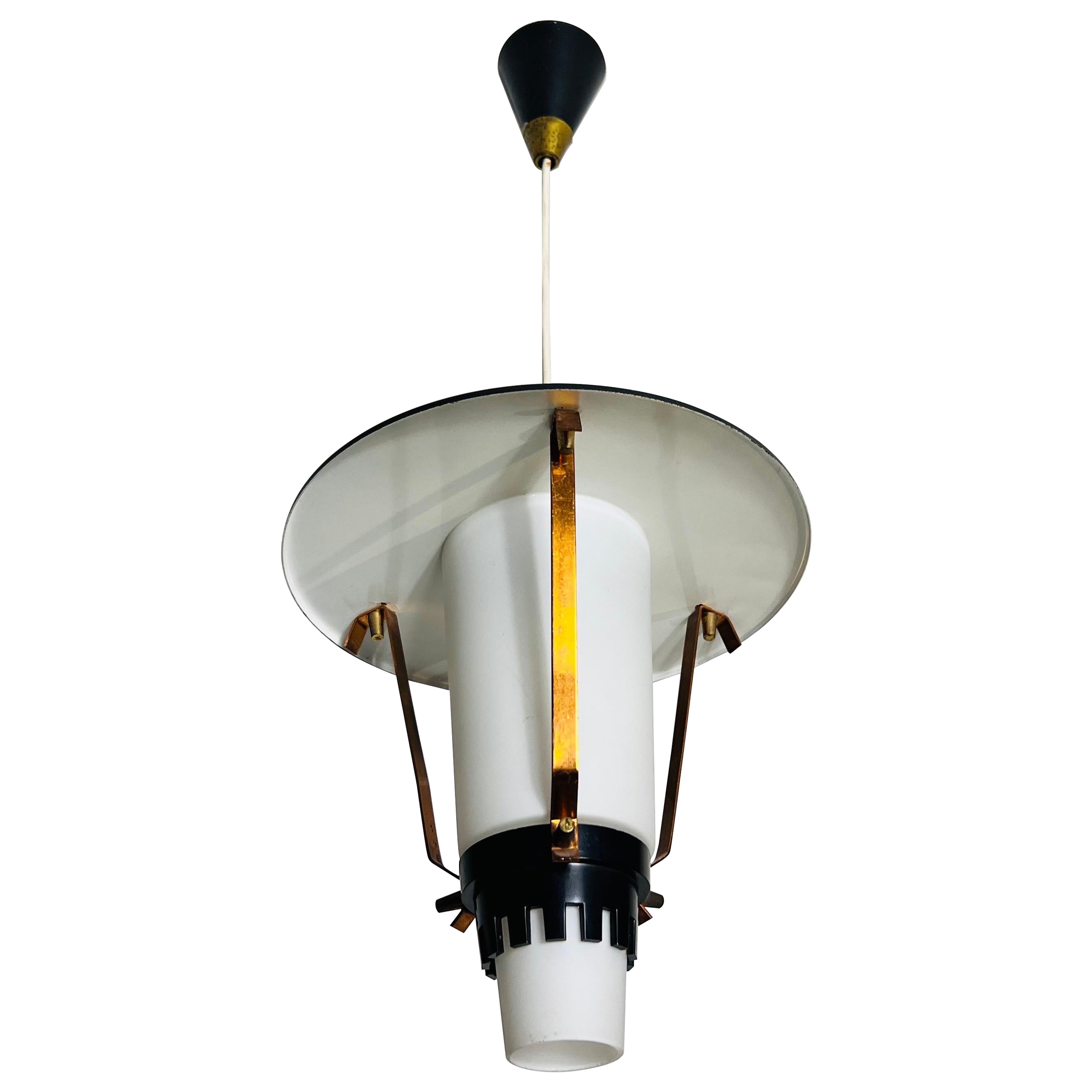 Mid-Century Modern Deckenleuchte, Italien, 1960er Jahre im Angebot
