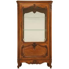 French Louis XV Style Curio Cabinet