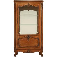 French Louis XV Style Curio Cabinet