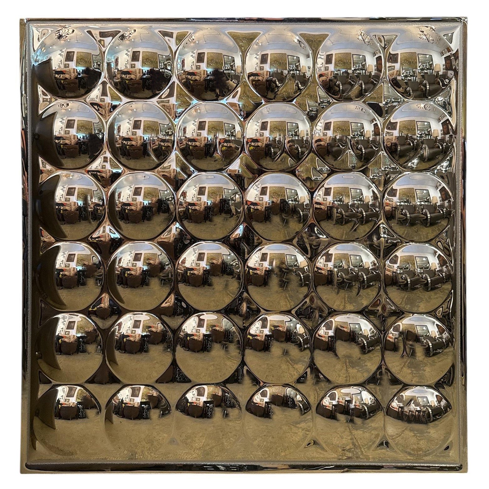 Large Bubble Mirror Wall Art