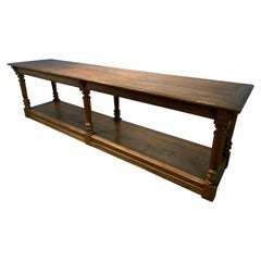 Ancienne table à draps française