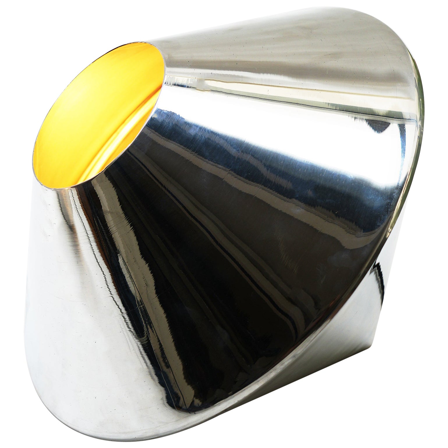 Toupie XL Chrome Table Lamp by Sophia Taillet