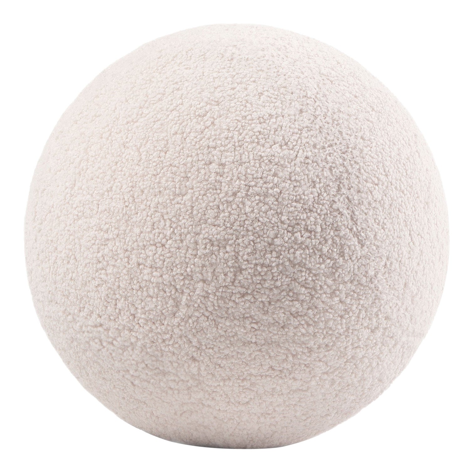Otomana Esférica Bebé Moderno Fluffy Edition en Piel de Oveja de imitación by NOOM