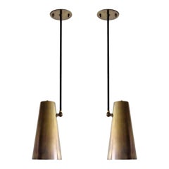 Copa Brass Ceiling Lights by Gallery L7