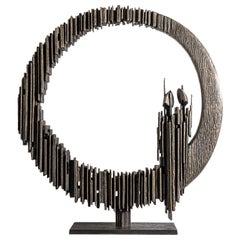 Circle Of Love Bronze Sculpture by Gardeco Objects