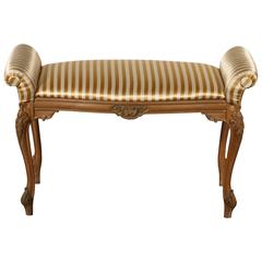 Fine Continental Silk Bench