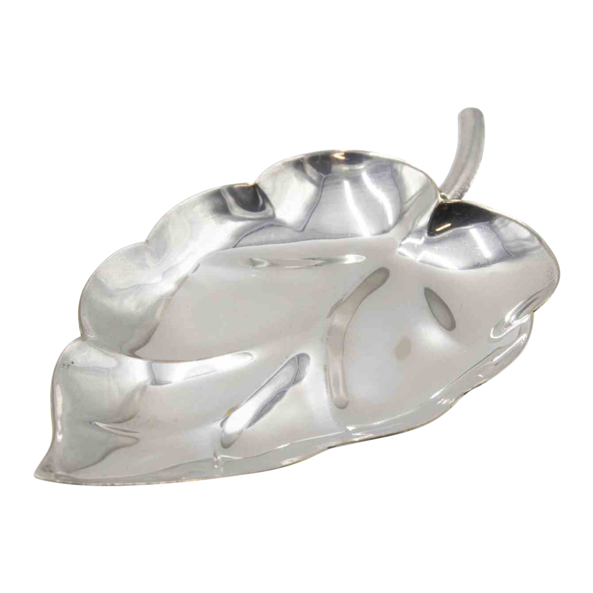 Silver Plated Saucière, Italy, Mid-20th Century