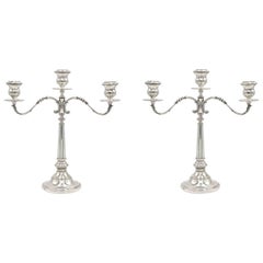 Paire de chandeliers vintage, Italie, milieu du 20e siècle