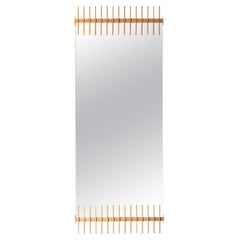 Ettore Sottsass wall mirror production Santambrogio&De Berti