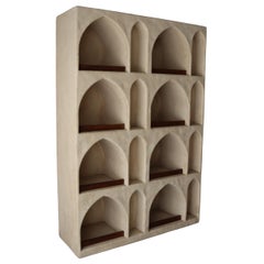 Bibliothèque de style espagnol méditerranéen