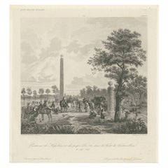 Napoleon lernt Papst Pius VII. im Wald von Fountainbleau kennen, 1804