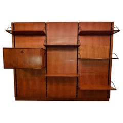 Vintage Danish Modular Wall Unit   1960