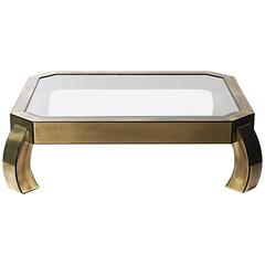 Asian Modern Design Coffee Table by Mastercraft