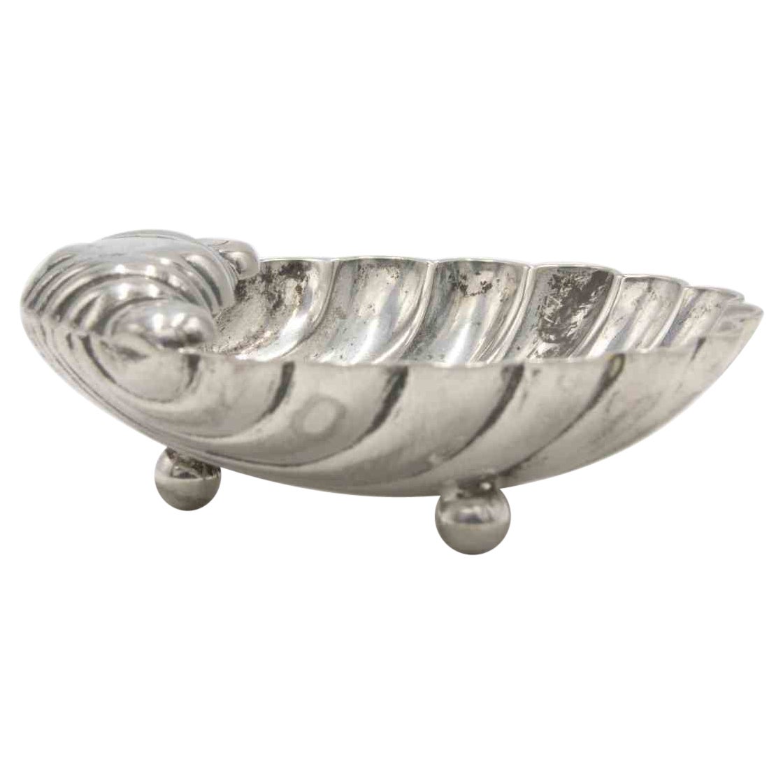 Silver Saucière, Italy, Mid-20th Century