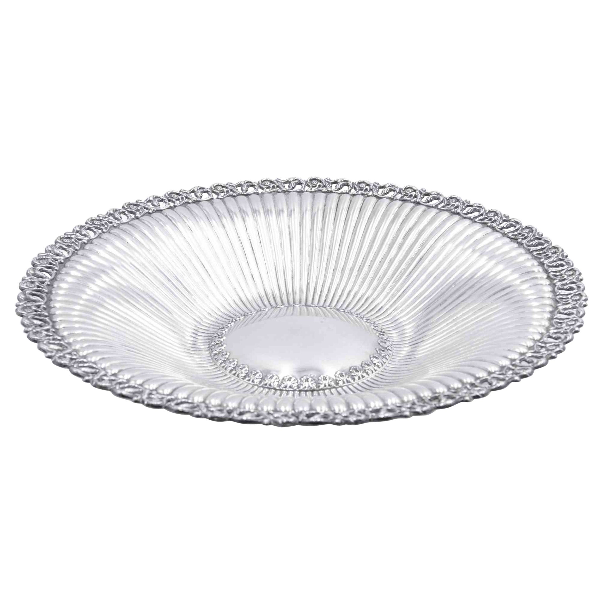 Silver Centerpiece, Italy, mid-20th century