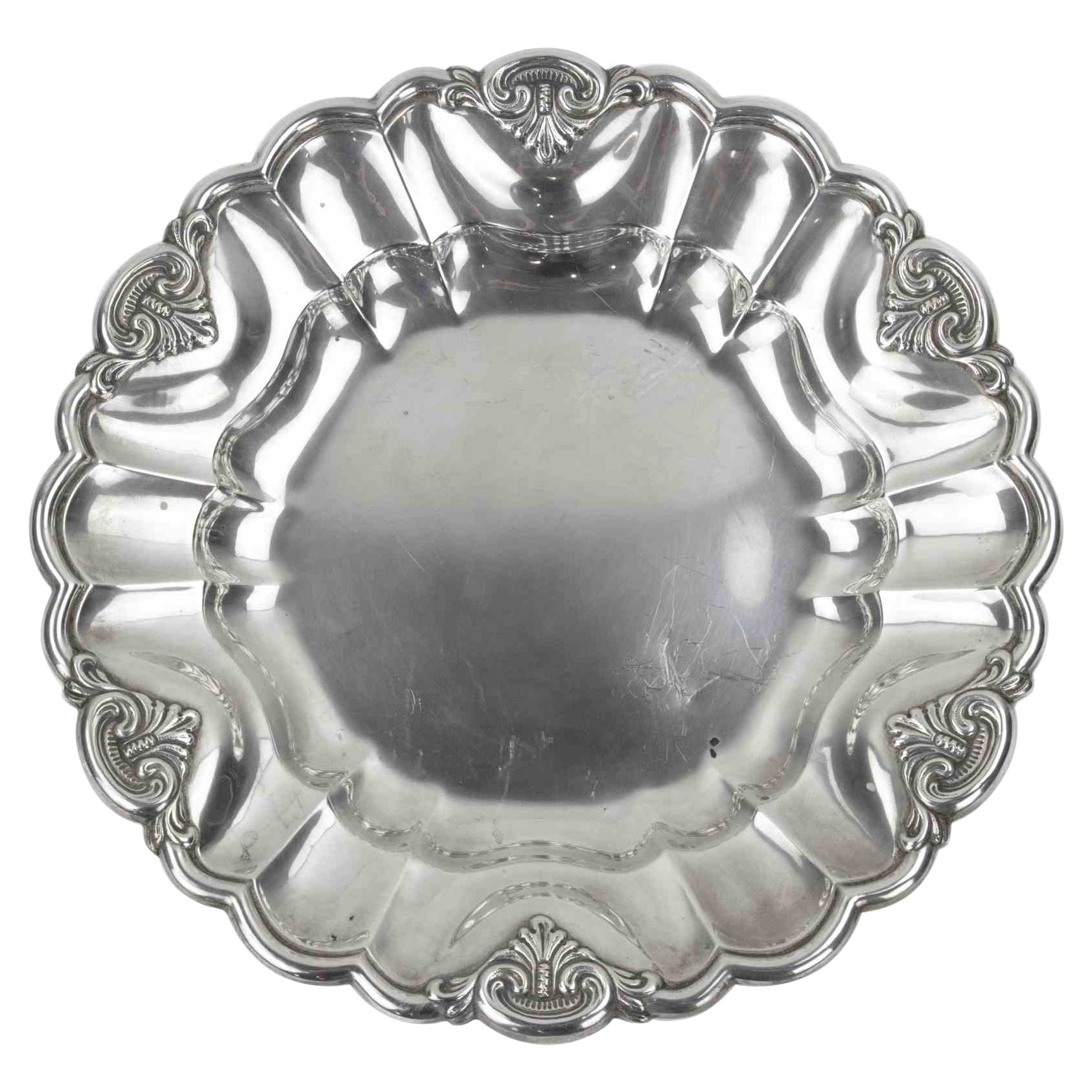 Silver Centerpiece, Italy, mid-20th century