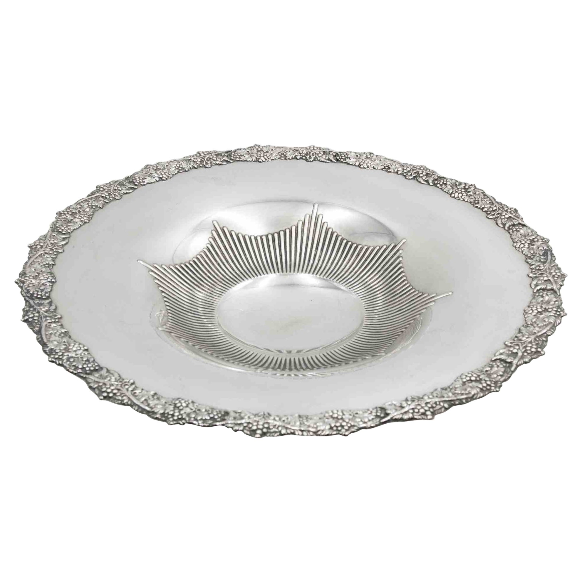 Silver Centerpiece, Italy, mid-20th century