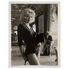 Corinne Marchand On the set of Jacques Demy's LOLA