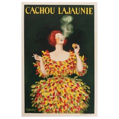 Leonetto Cappiello, Original Vintage Poster, Cachou Lajaunie, Candy, 1920