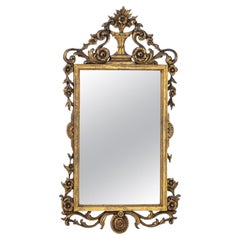 Portuguese Mirror with Frame, end 19th Century
