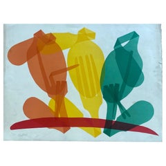 Abraham habbah. Pop Küche 1970.