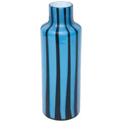 Vintage Italian Murano Barbini Glass Pinwheel Vase 1