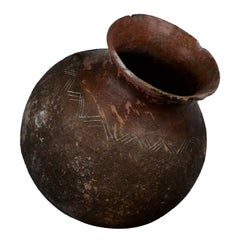 Large Cypriot Brown Ware Storage Jar Olla