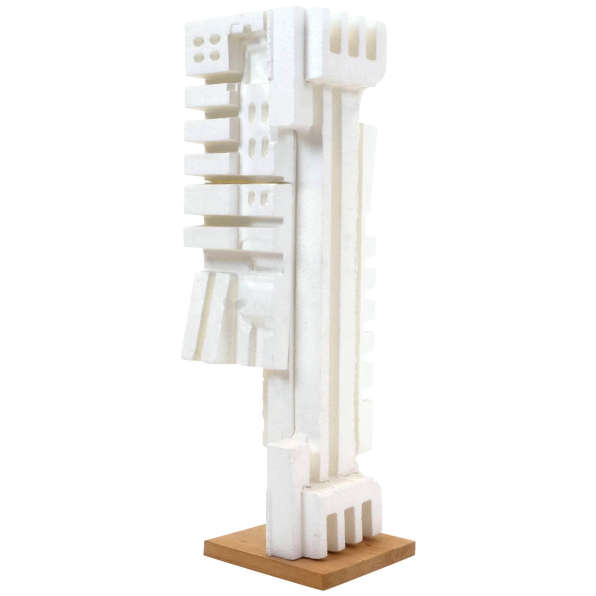 Sculpture Irving Harper en Styrofoam de sa série de ' Paper Sculptures '