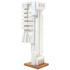 Irving Harper Sculpture of Styrofoam from His Paper Sculpture Series