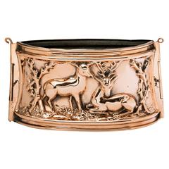 English Copper Oval Pie Mould, 19th Century, Cookware Kitchen