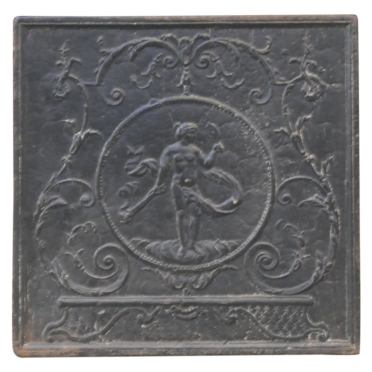 18th -19th Century French Neoclassical Period 'Venus' Fireback / Backsplash