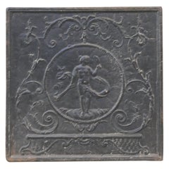 Plaque de cheminée / crédence d'arrière de la période néoclassique française « Vénus » du 18e -19e siècle