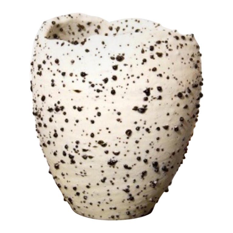 URNA S.S. White Telluride Small Vase B.T.S.V. by Tellurico