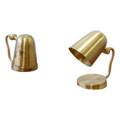 "9303" brass table/wall lamps by Boréns, Sweden, 1940-50s