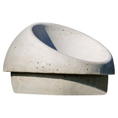 Sandcastle Lounge Chair Hormigón de Atelier Ruben van Megen