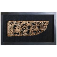 Framed Asian Temple Piece 2