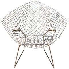 Circa 1960-70 Bertoia Diamond Back Lounge Chair by Knoll