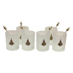 Set di 6 doppi bicchieri Old Fashion di George Briard