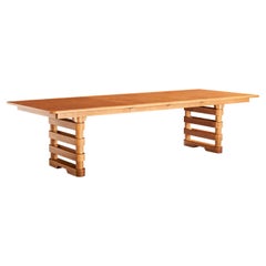 Baker Furniture, Esstisch, Ahorn, USA, ca. 1950er Jahre