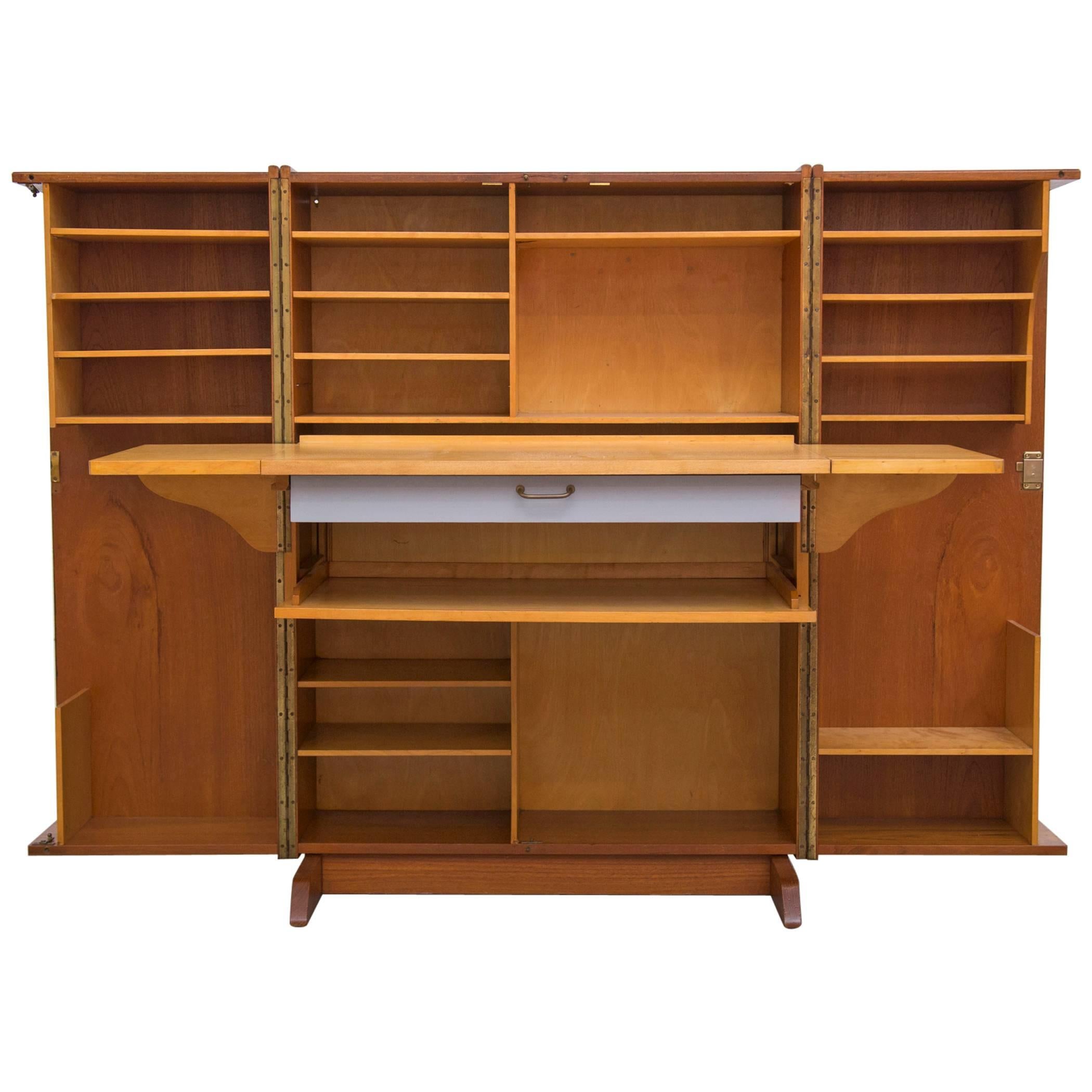 Mummenthaler & Meier "Magic Box" Folding Desk Cabinet