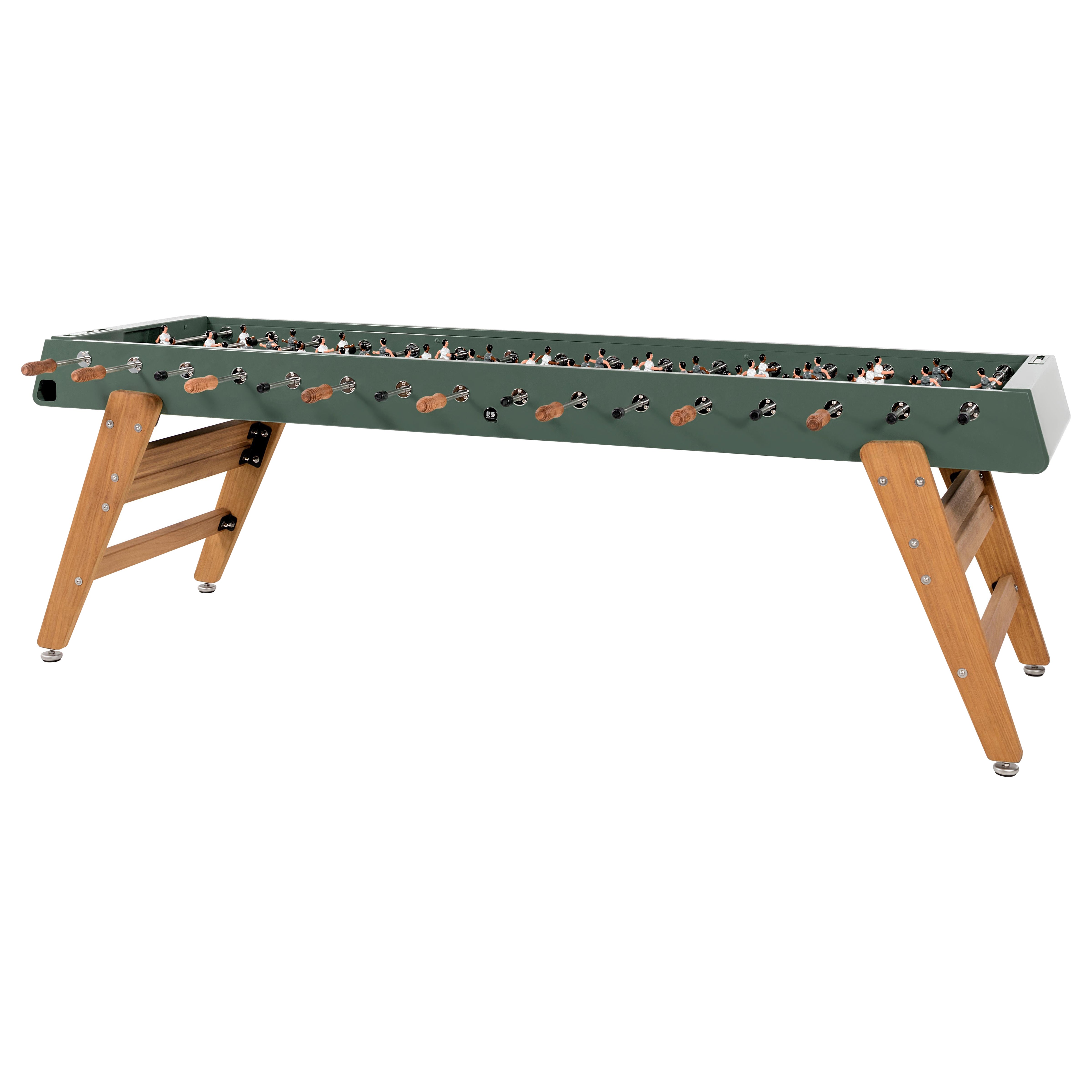 Outdoor/Indoor GREEN FOOSBALL TABLE RS3 Max by RS Barcelona for up to 8 players