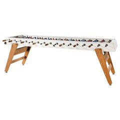 OUTDOOR WEISSE & Holz FOOSBALL-TABLE RS3 Max von RS Barcelona für bis zu 8 Spieler